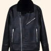12 Dates of Christmas Chad Savage Leather Jacket Front Image