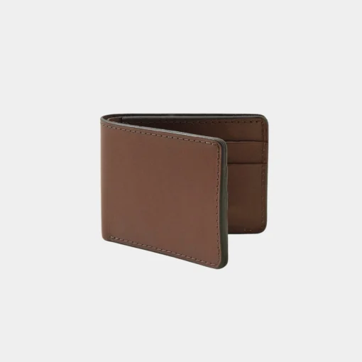 Classic Dark Brown Leather Wallet