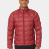Mens Classy Red Quilted Puffer Jacket