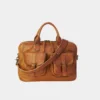 Buy Stylish Tan Brown Leather Laptop Briefcase Bag