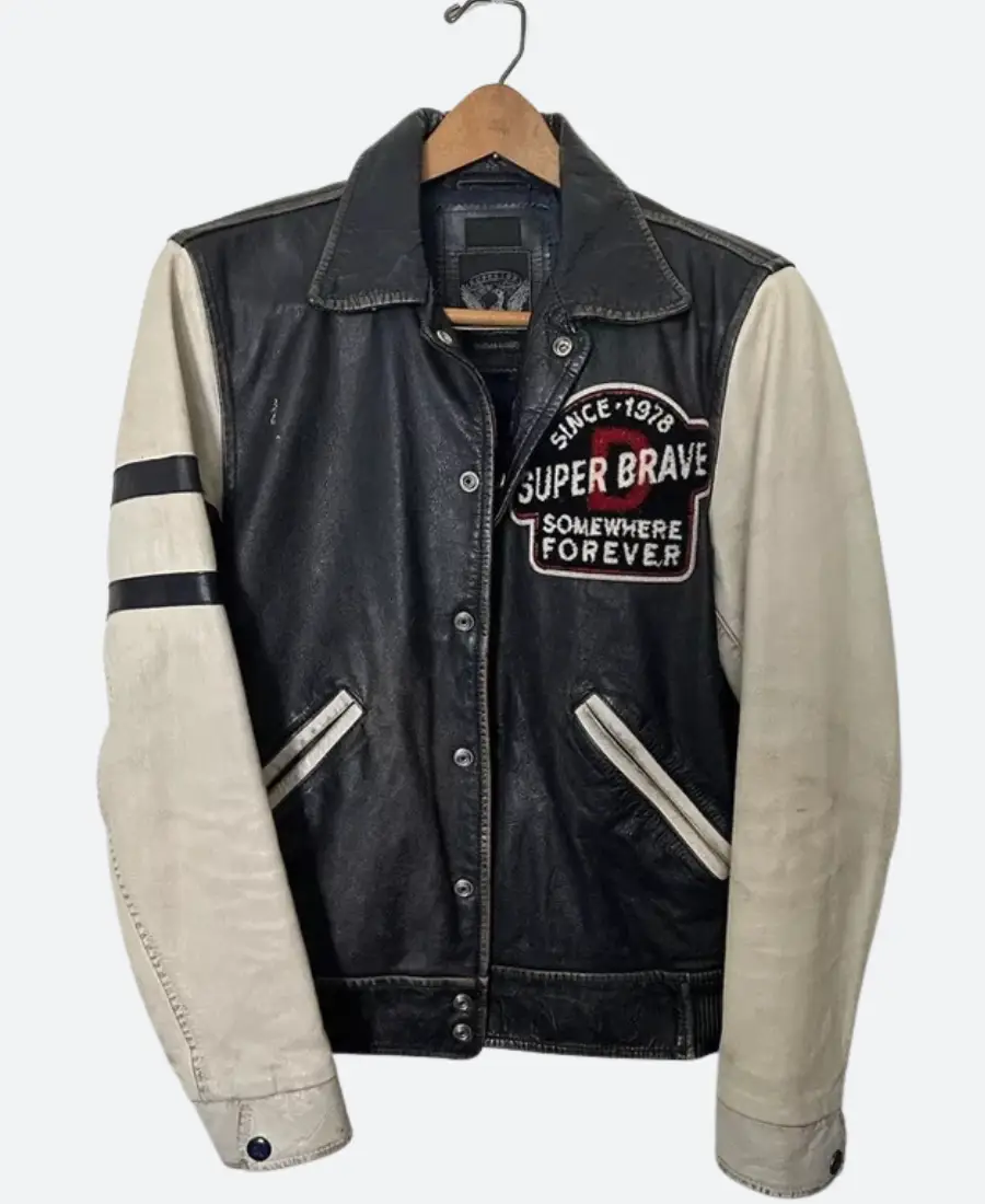 2025 GT Show Jimmy Lin Chih-ying Leather Jacket
