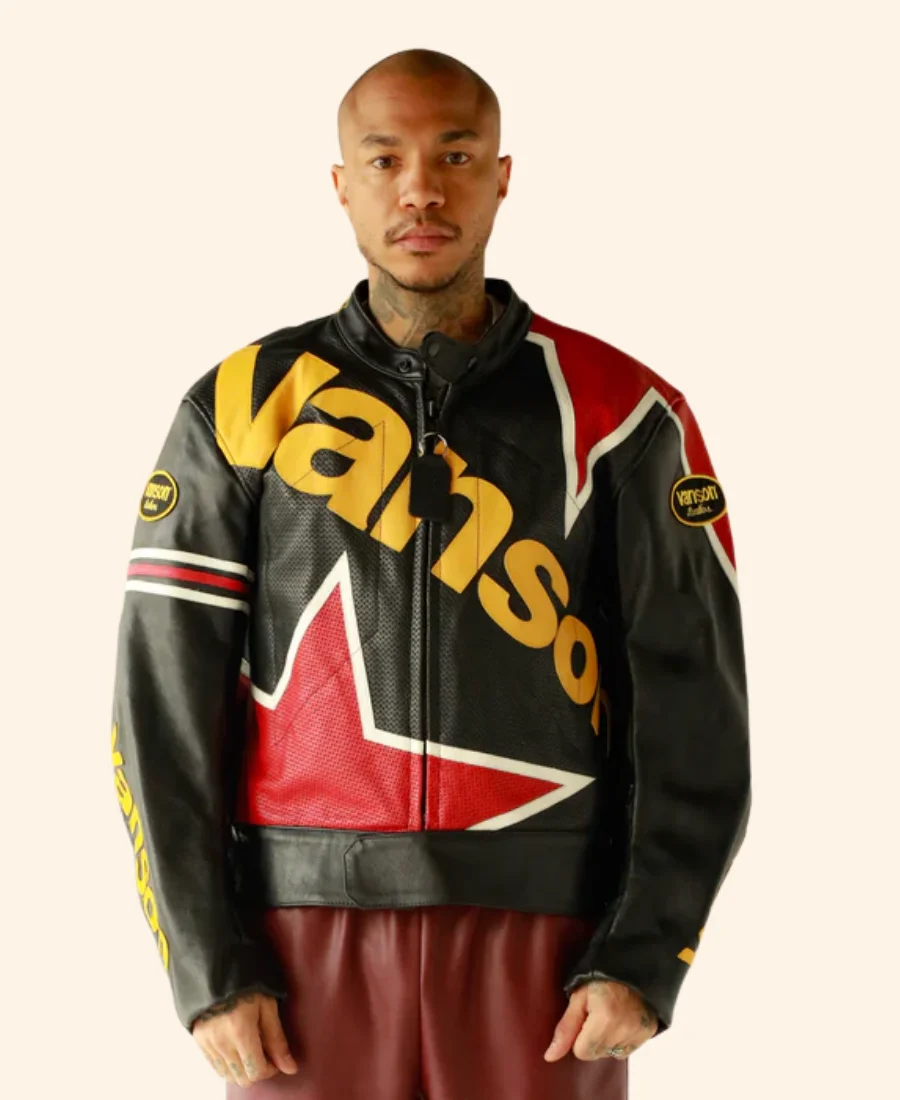 2025 MTV Video Music Awards Pauly D Vanson Leather Jacket Front Image
