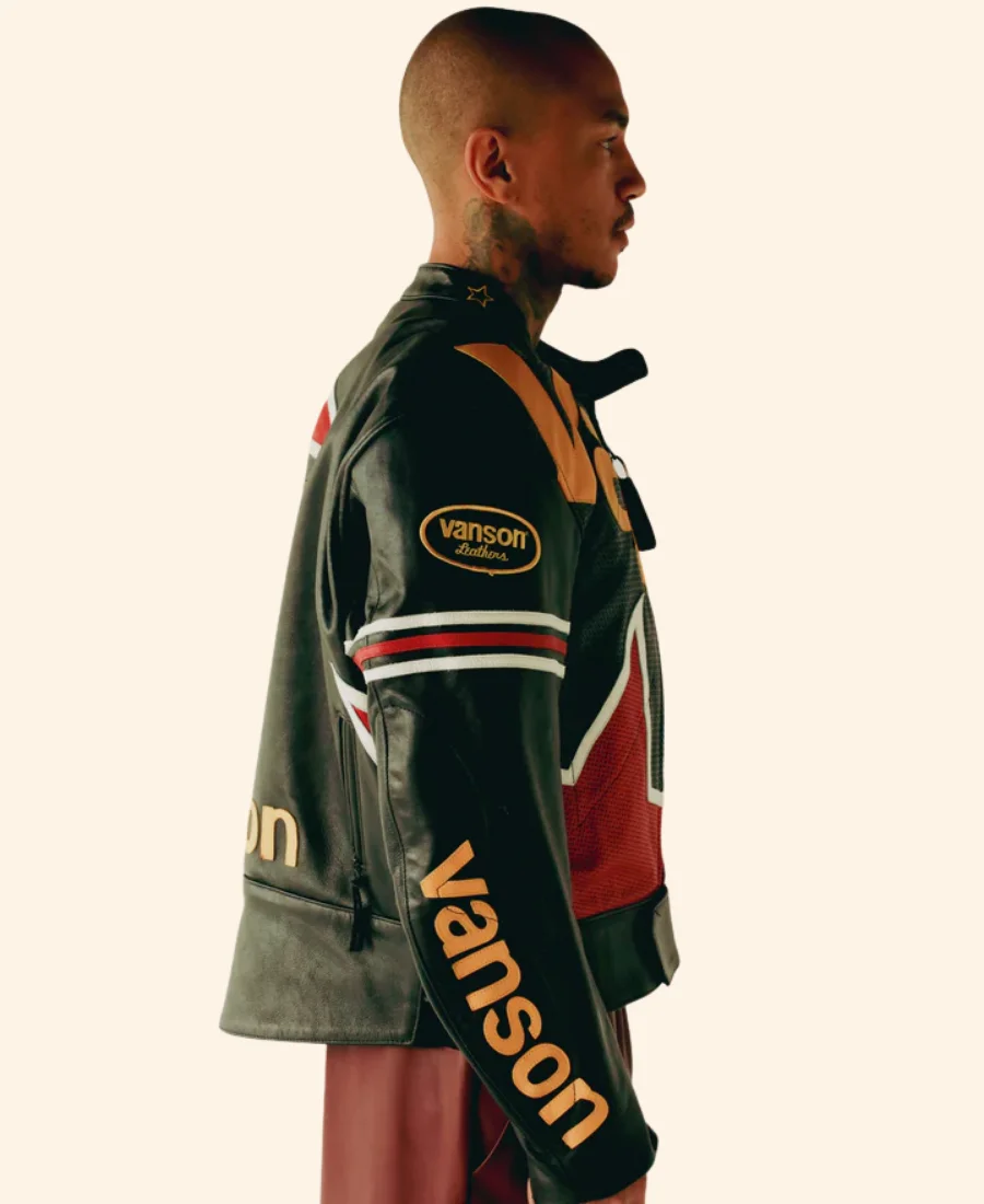 2025 MTV Video Music Awards Pauly D Vanson Leather Jacket Right Arm Image