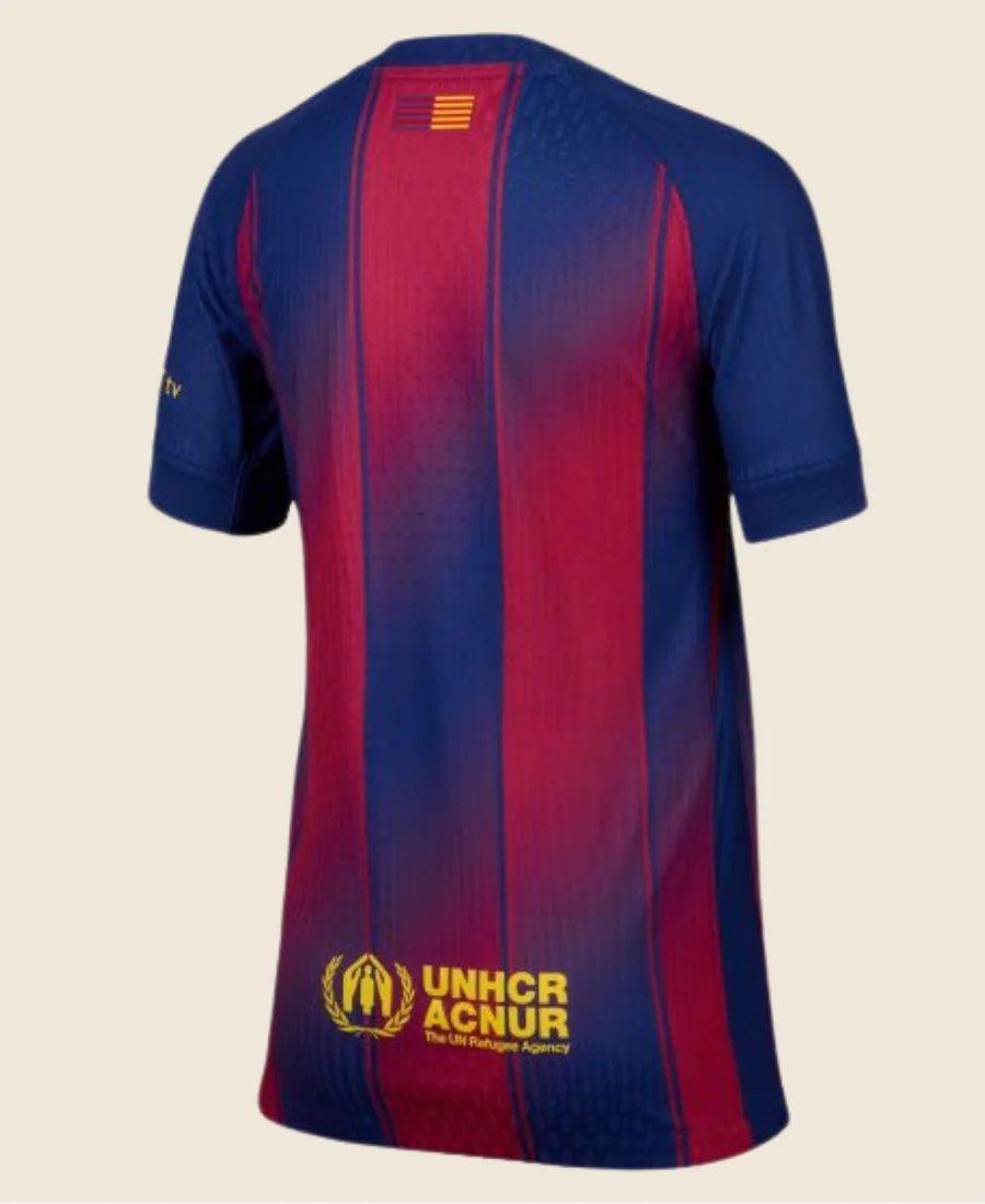 25_26 FC Barcelona Jersey Back Image