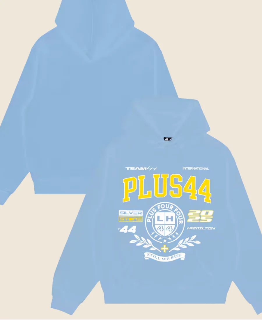 +44 F1 2025 Hoodie Front And Back Image