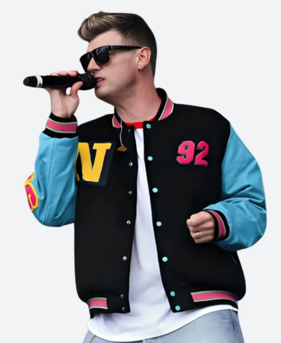 90 & 00 Talet Festival Nick Carter Varsity jacket