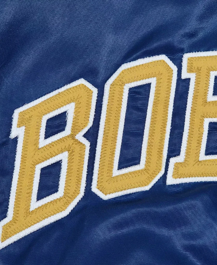 90's Montana State Bobcats Varsity Jacket Patches Image 1