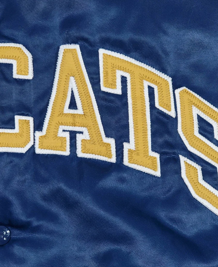 90's Montana State Bobcats Varsity Jacket Patches Image 2