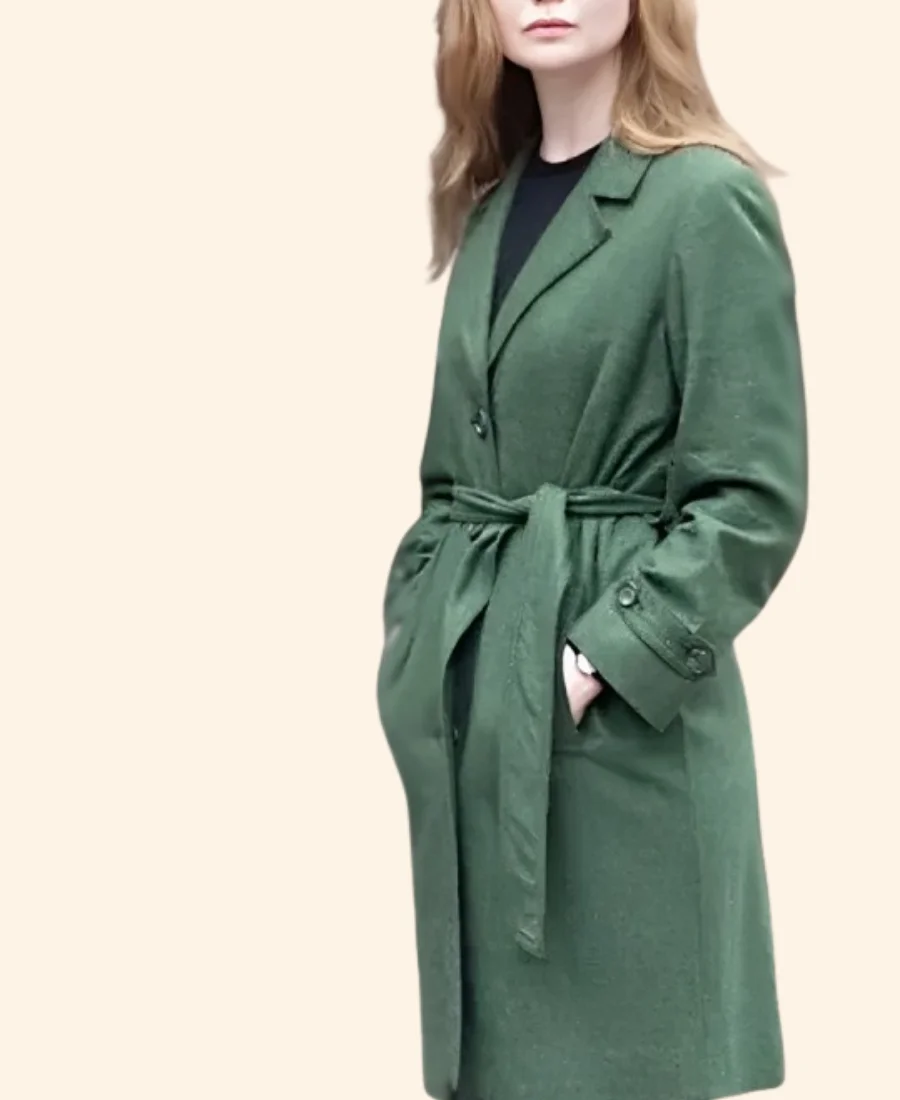 A Complete Unknown Sylvie Russo Trench Coat Close Image