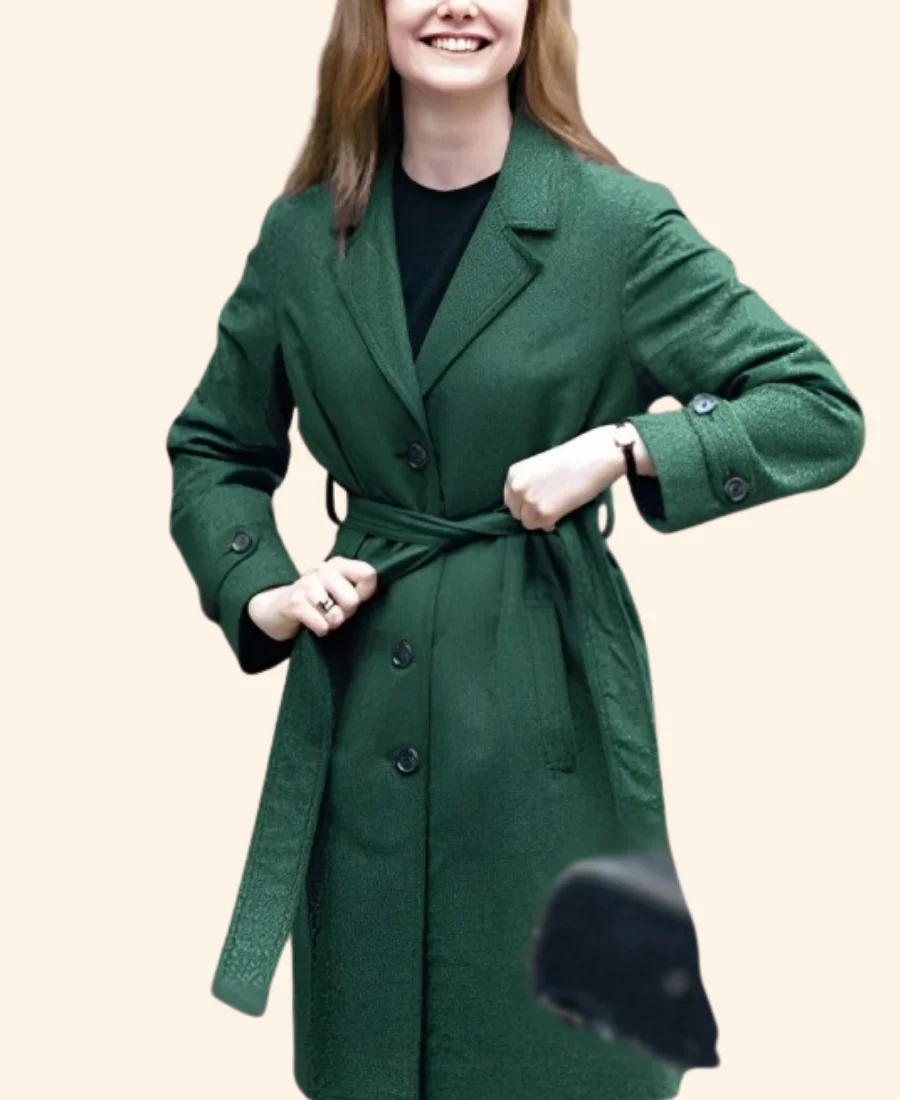 A Complete Unknown Sylvie Russo Trench Coat Front Image