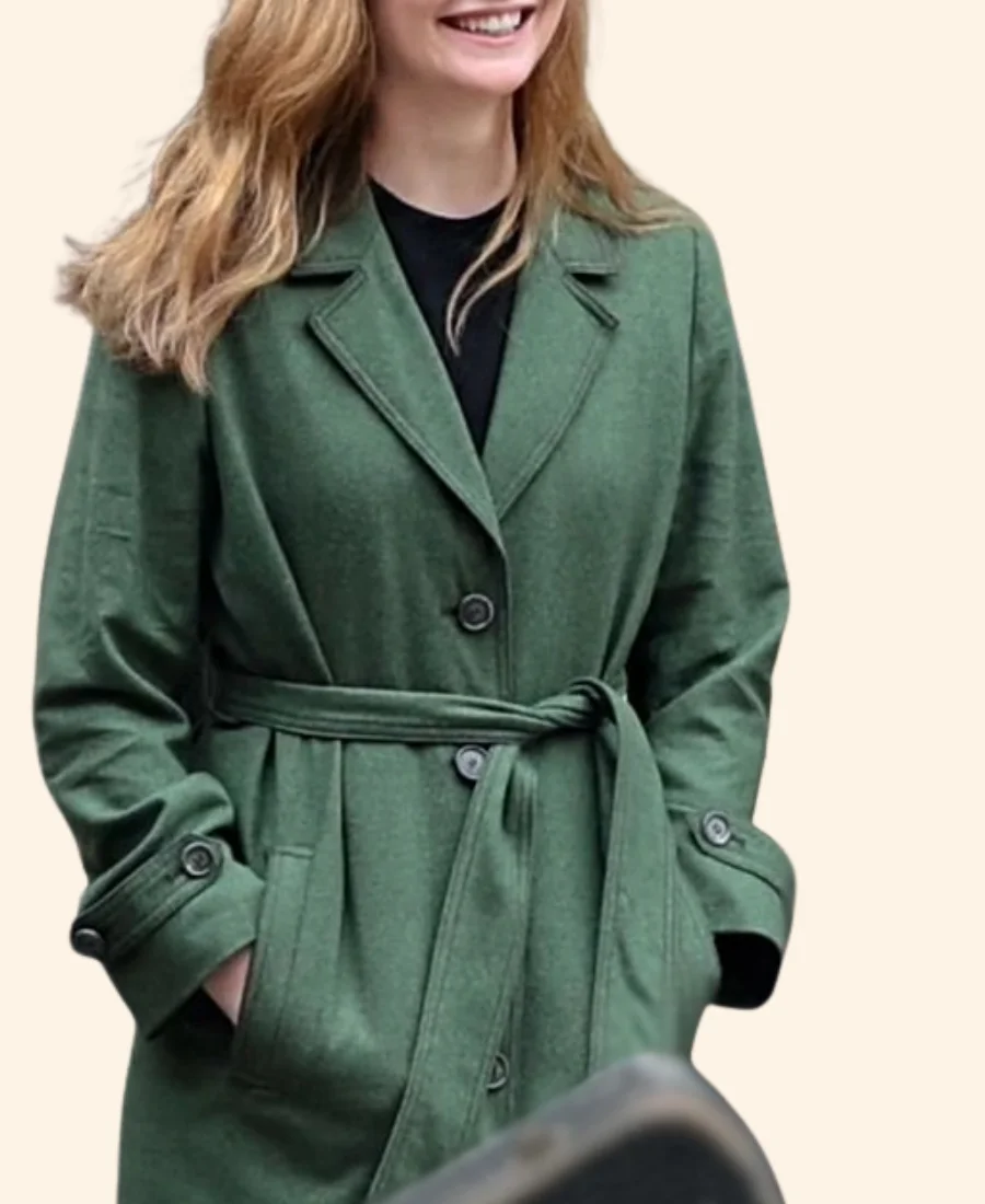A Complete Unknown Sylvie Russo Trench Coat Zoom Image