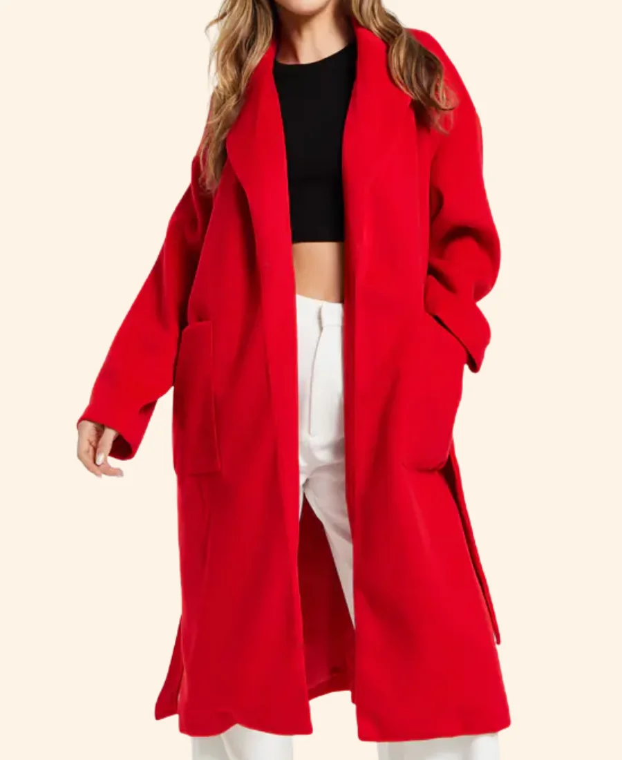 A Magical Christmas Village Summer Ashby Trench Coat