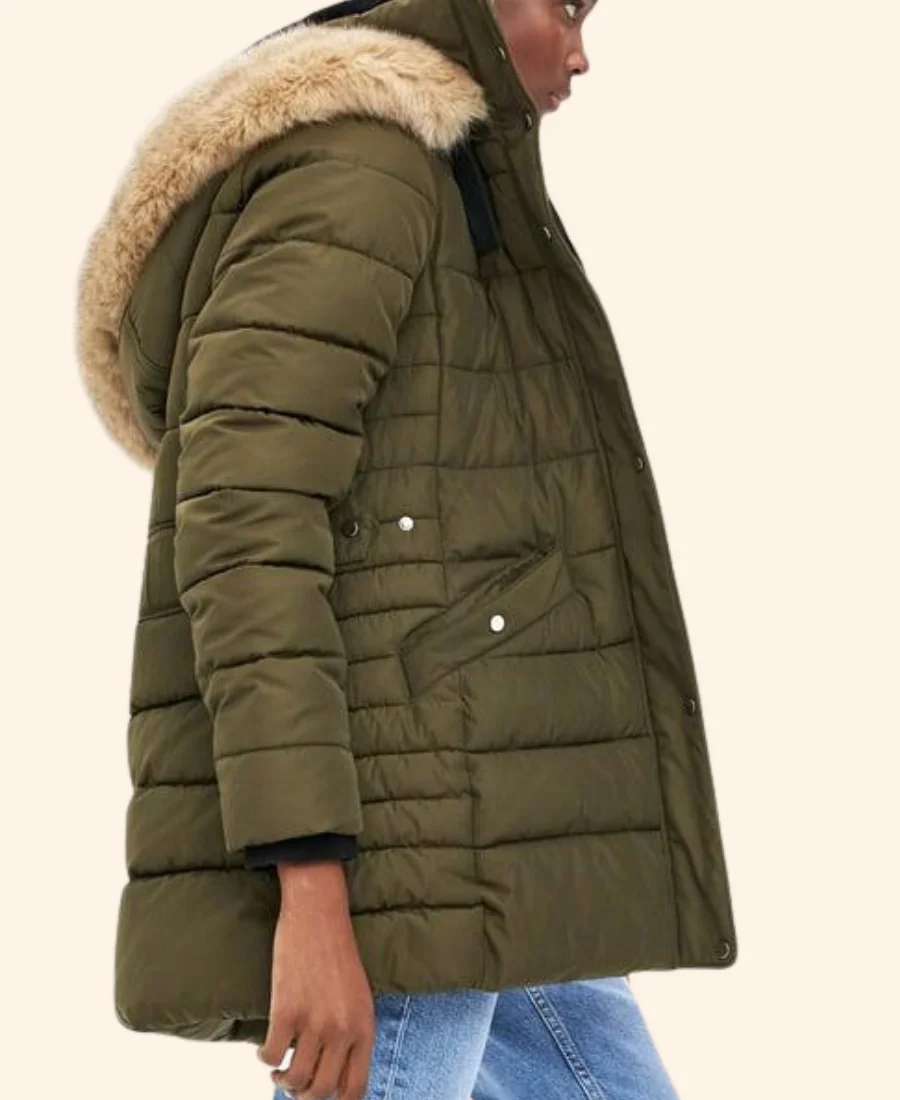 A Royal Christmas Crush Ava Jensen Hooded Jacket Arms Image