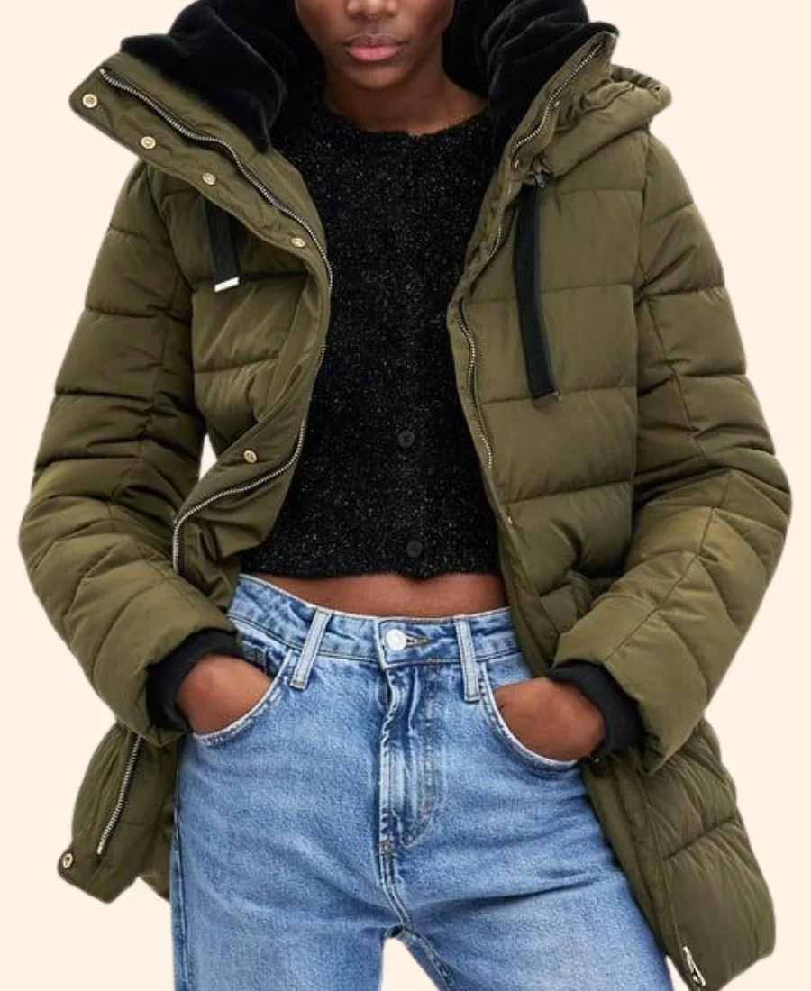 A Royal Christmas Crush Ava Jensen Hooded Jacket