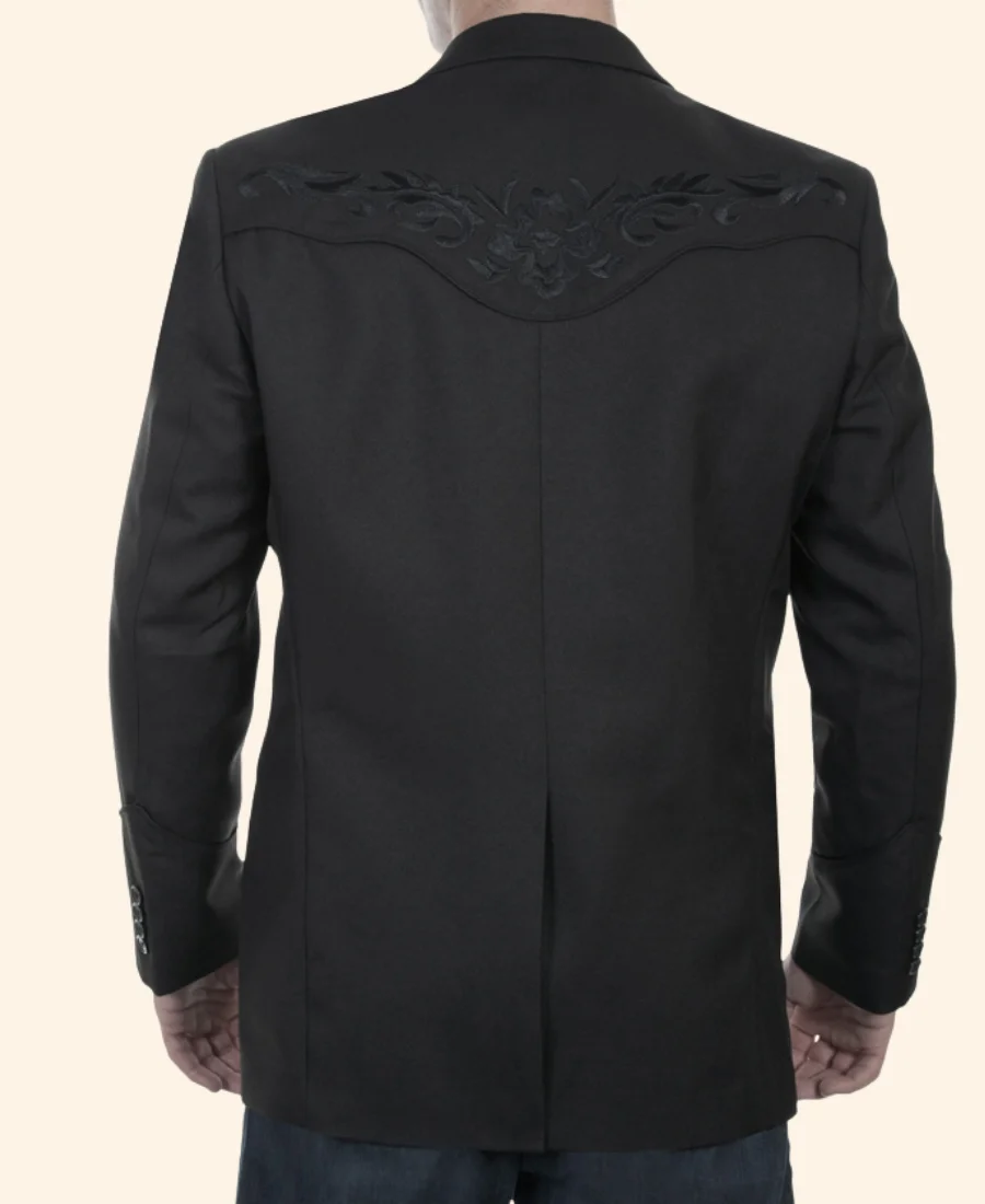 A Royal Montana Christmas Huntley Blazer Back Image