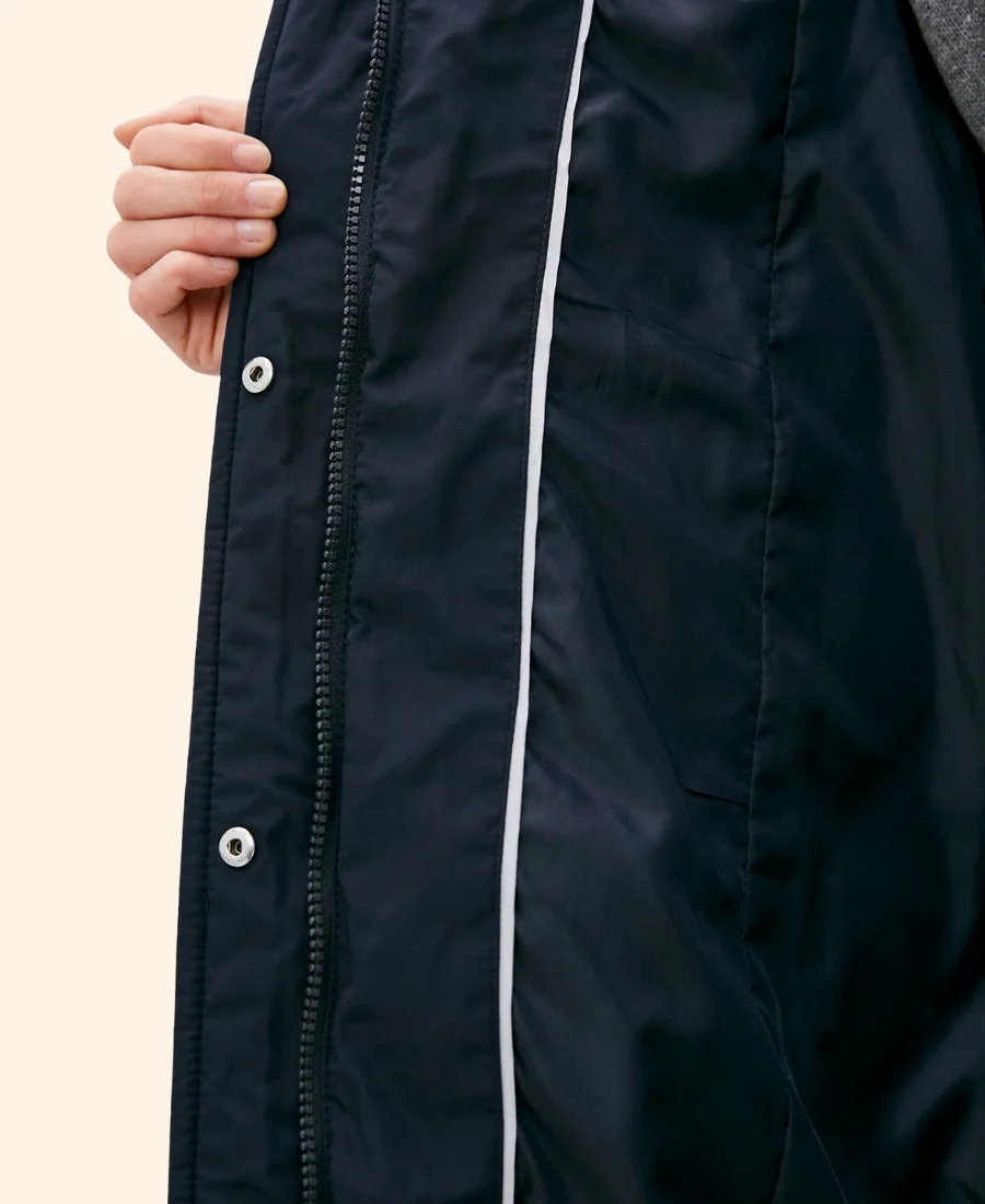 A Royal Montana Christmas Princess Victoria Of Zelarnia Puffer Coat Inner Image