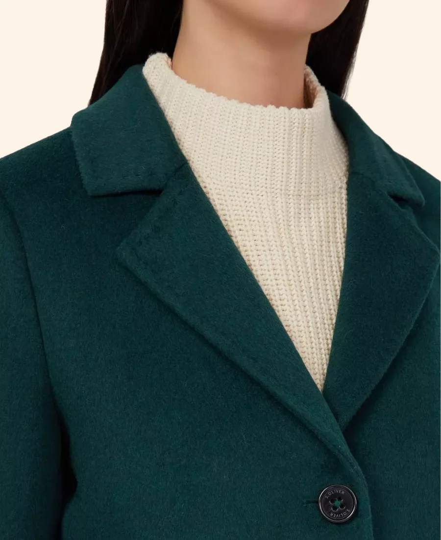 A Very Jonas Christmas Kevin Jonas Trench Coat Collar Zoom Image