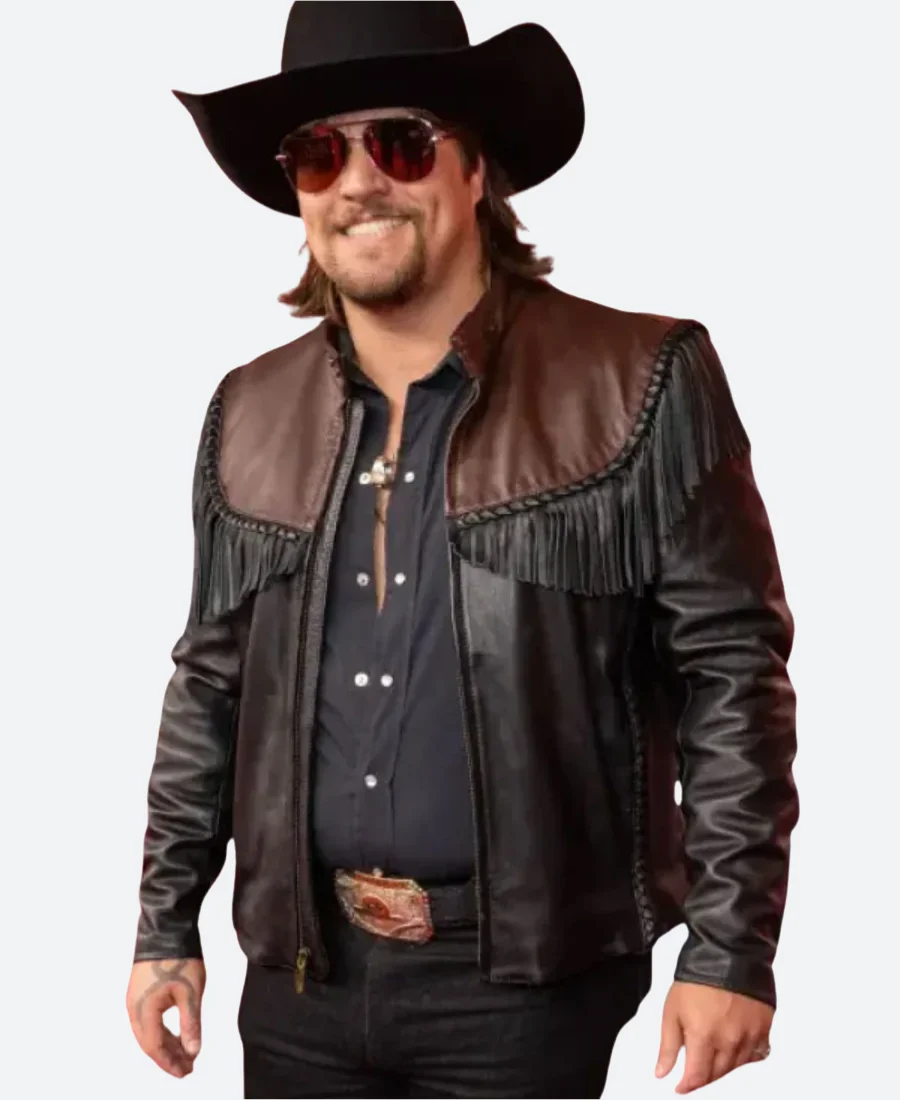 ACM Awards 2025 Gavin Adcock Leather Jacket