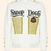 AFL Grand Final 2025 Snoop Dogg Leather Jacket Front
