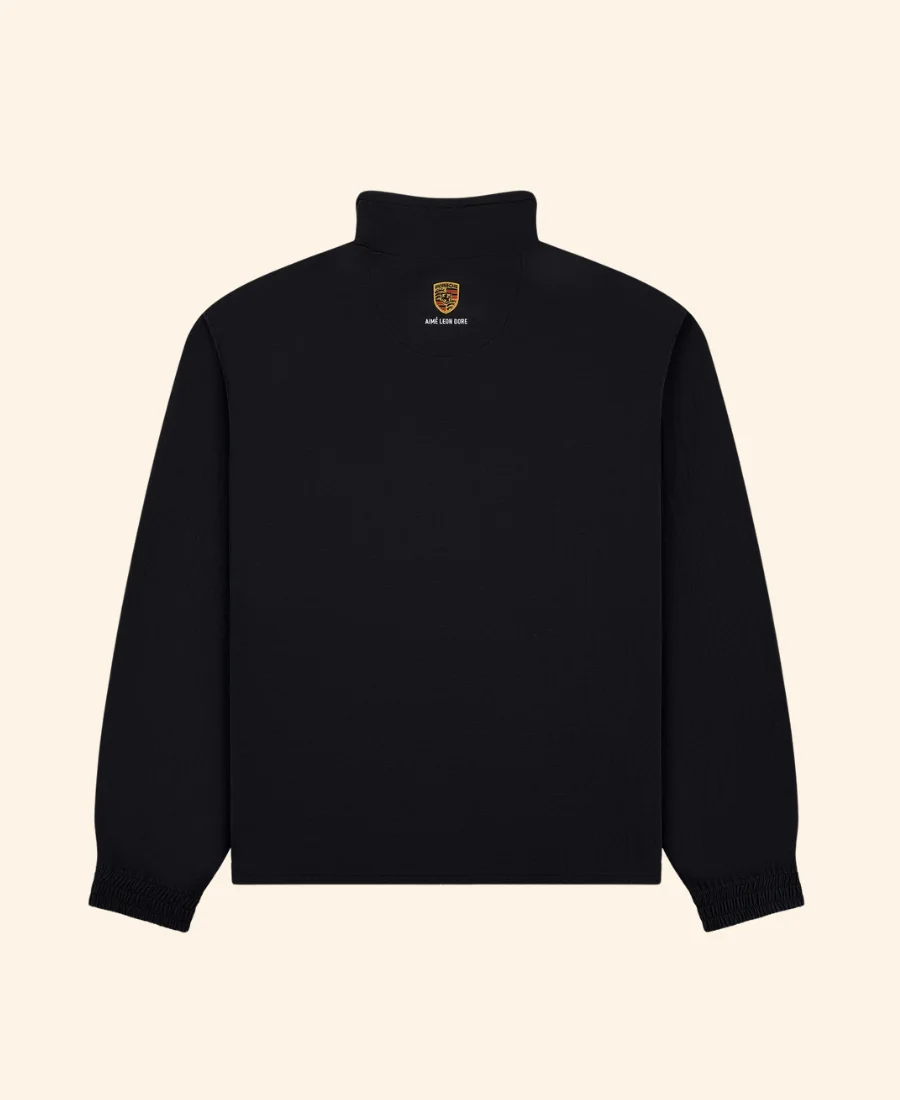 ALD x Porsche Nylon Track Jacket Black Back Image