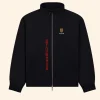ALD x Porsche Nylon Track Jacket Black Front Image
