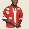 Access Hollywood 2025 Scott Evans Floral Shirt Front Image