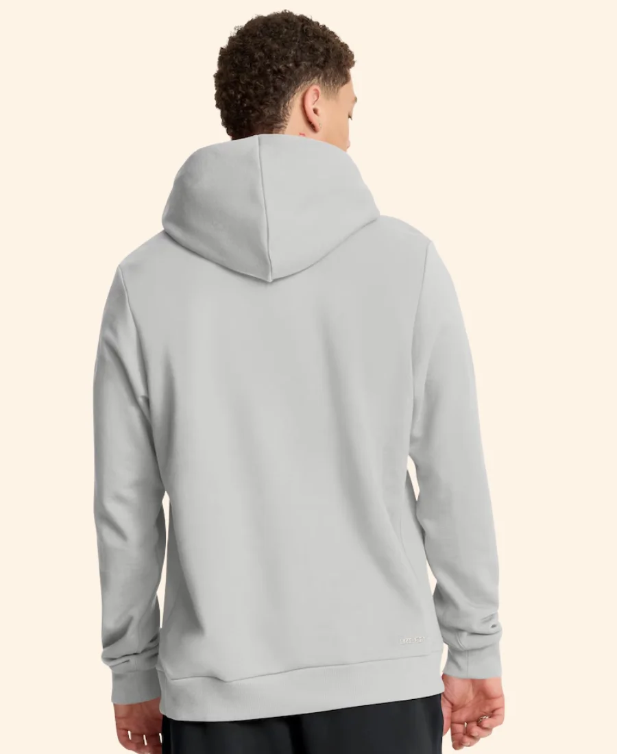 Alabama Crimson Tide 2025 Sideline Standard Hoodie Grey Back