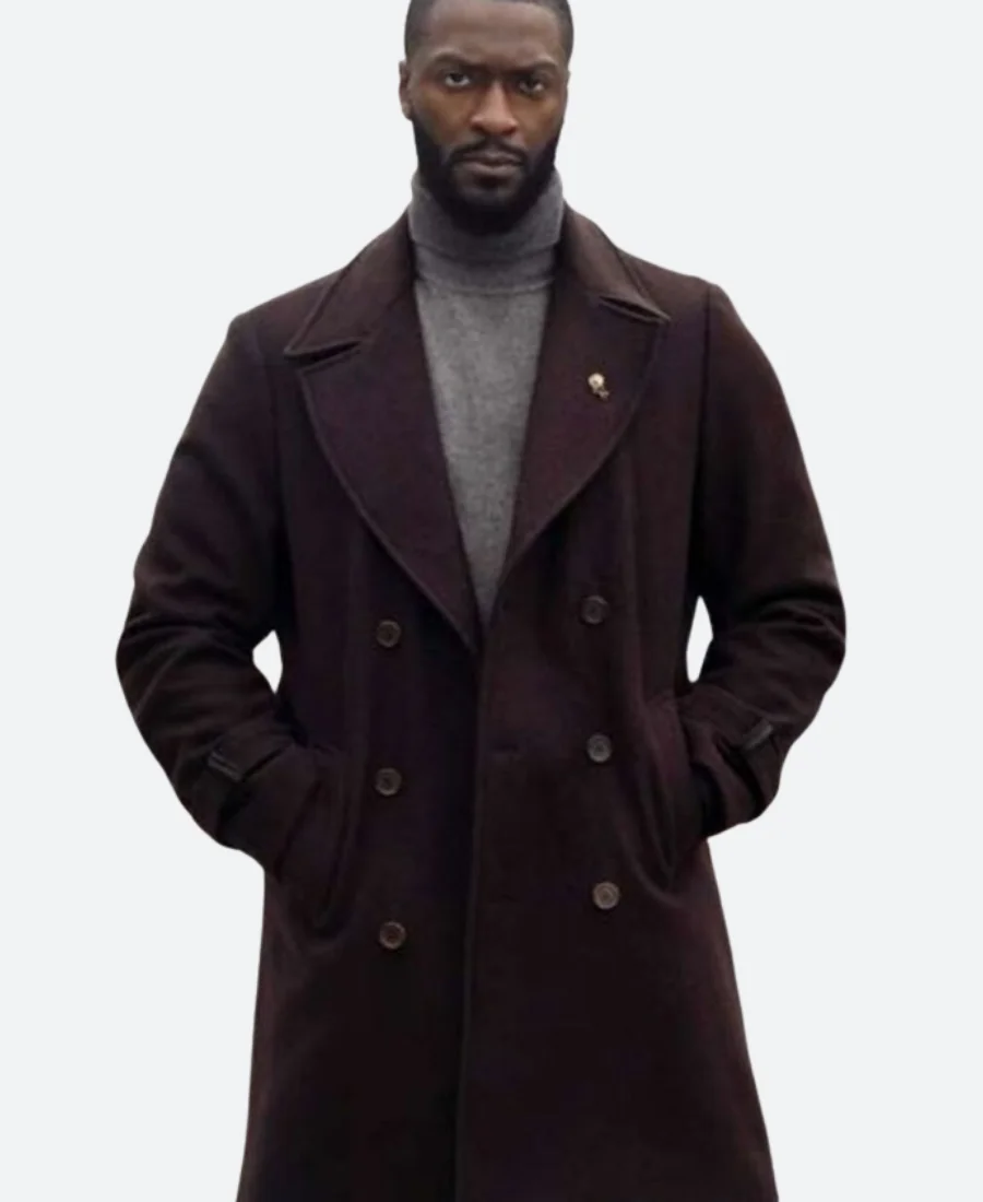Aldis Hodge Cross Alex Trench Coat