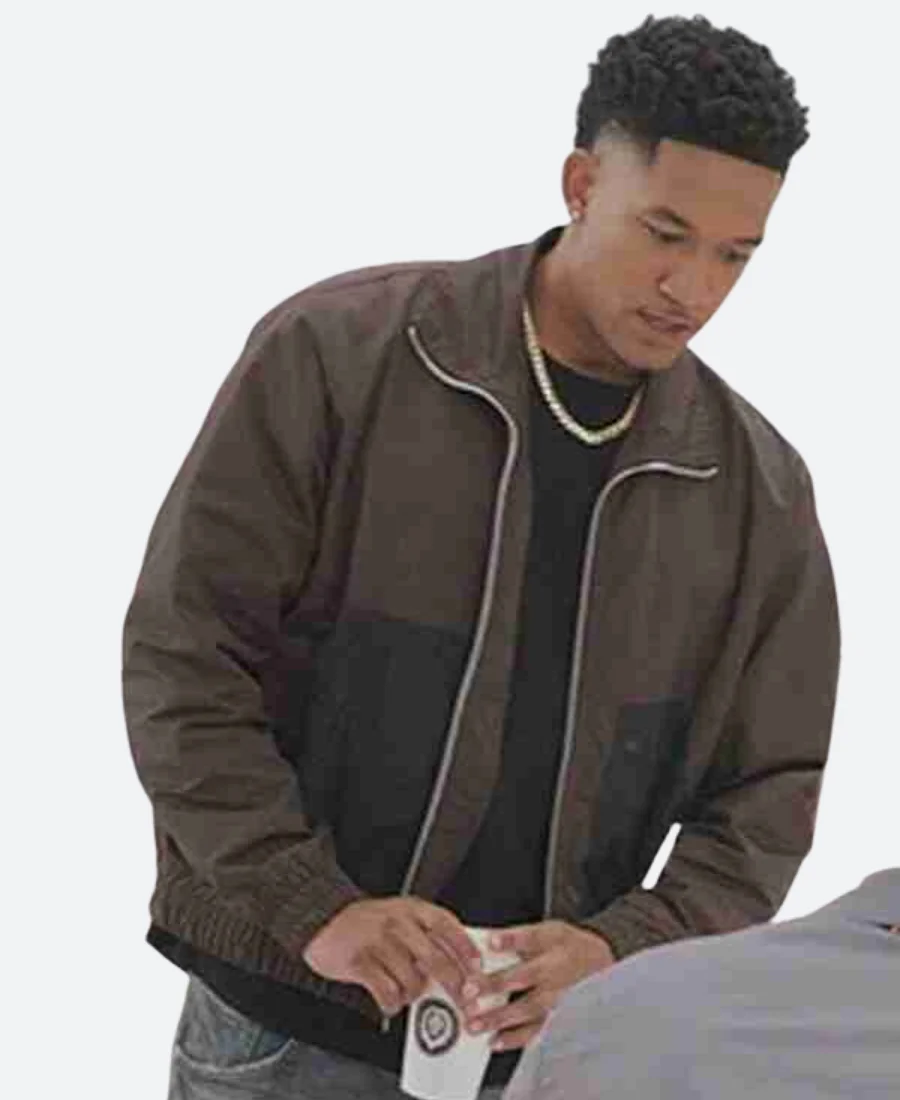 All American Homecoming Damon Sins Brown Jacket