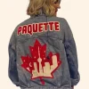 All Out Toronto Renee Paquette Denim Jacket Back Image