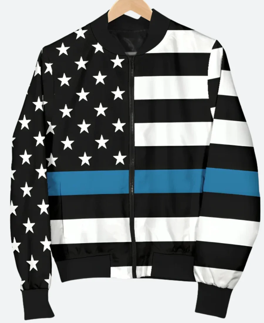 American Flag Bomber Jacket