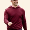 Amgen Irish Open Rory McIlroy Maroon Hoodie Front Image