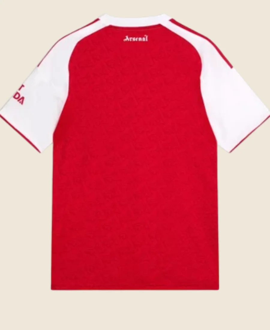 Arsenal FC 25_26 Jersey Back Image