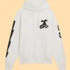 Arsenal N7 White Pre-Historic Hoodie Front Image