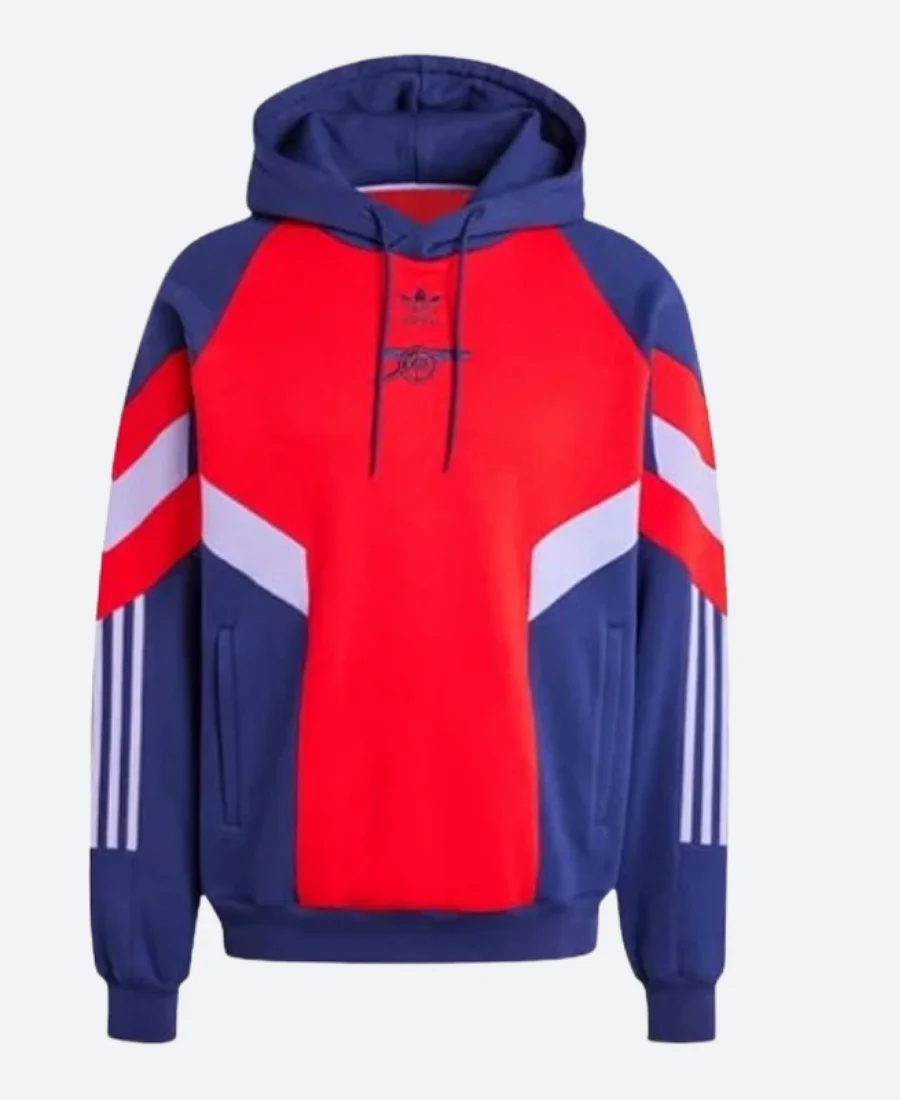 Arsenal Red & Blue Hoodie