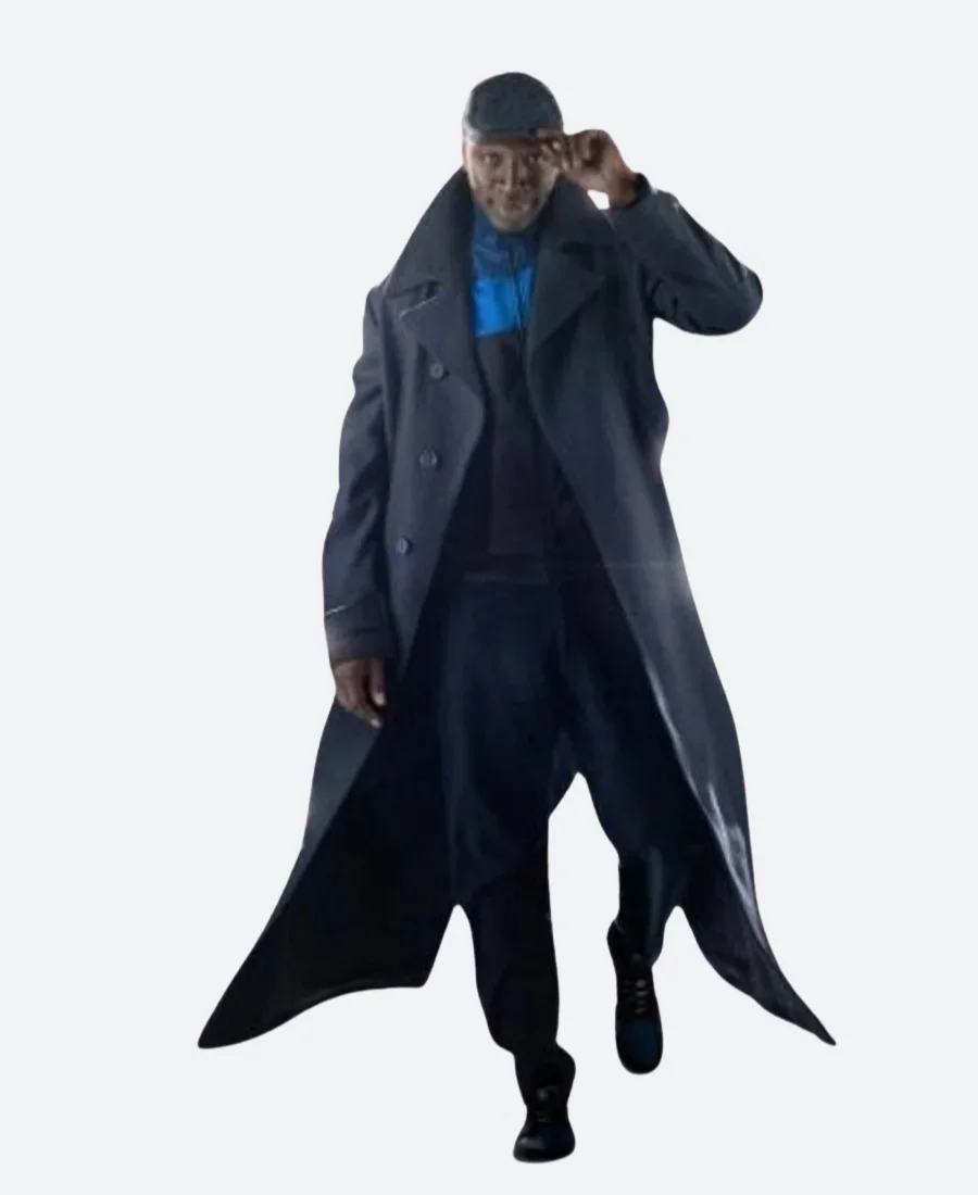 Assane Lupin S03 Assane Diop Trench Coat