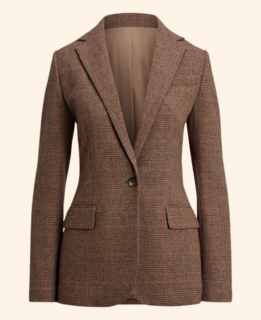Aubrey Plaza NYC Blazer front Image