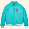 Avirex Lil Mama Playoffs Leather Jacket Front Image