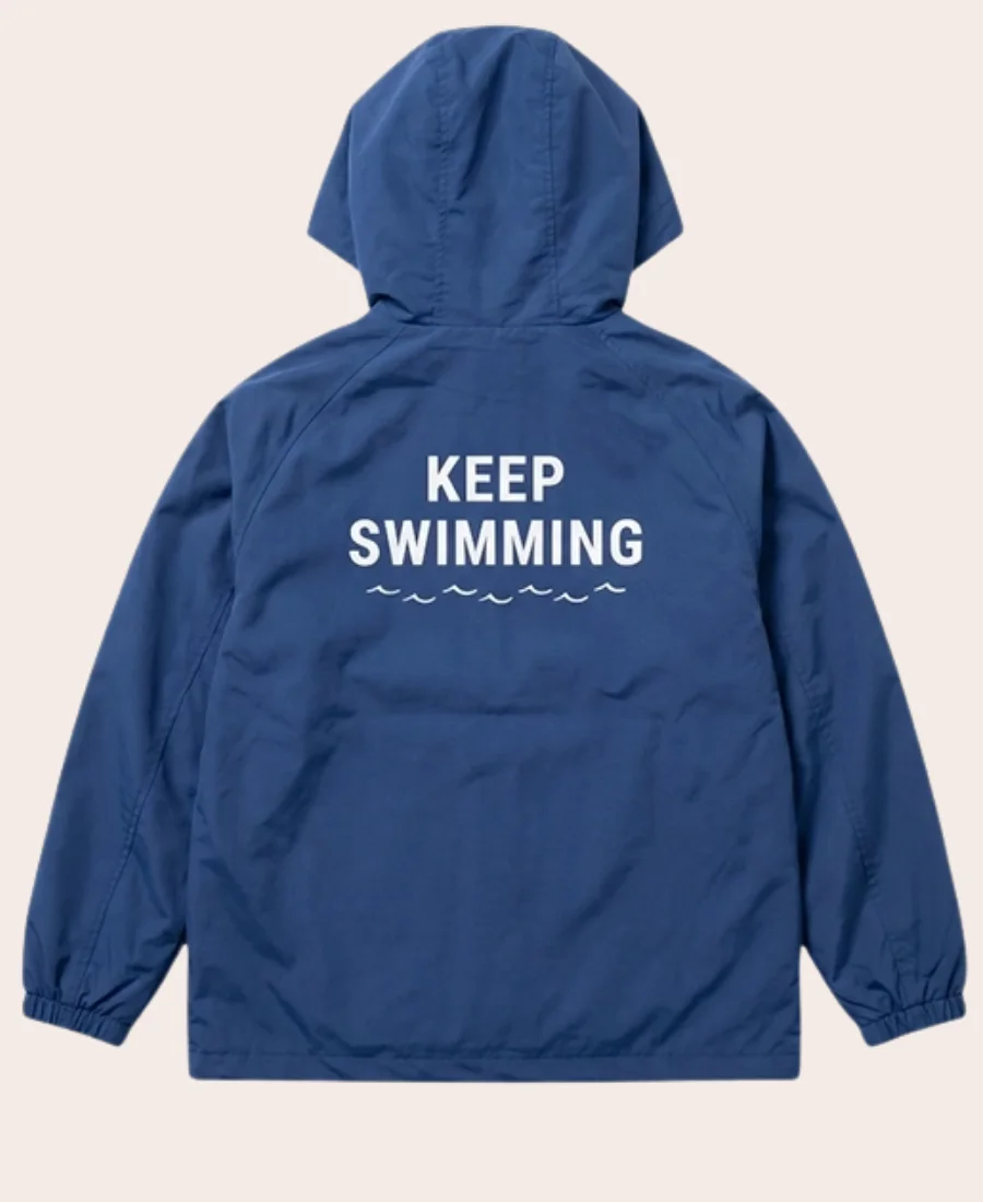 BTS Keep Swimming Jacket Back Image