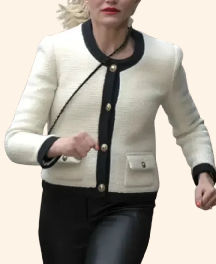 Back In Action Emily Tweed Jacket Actor Image