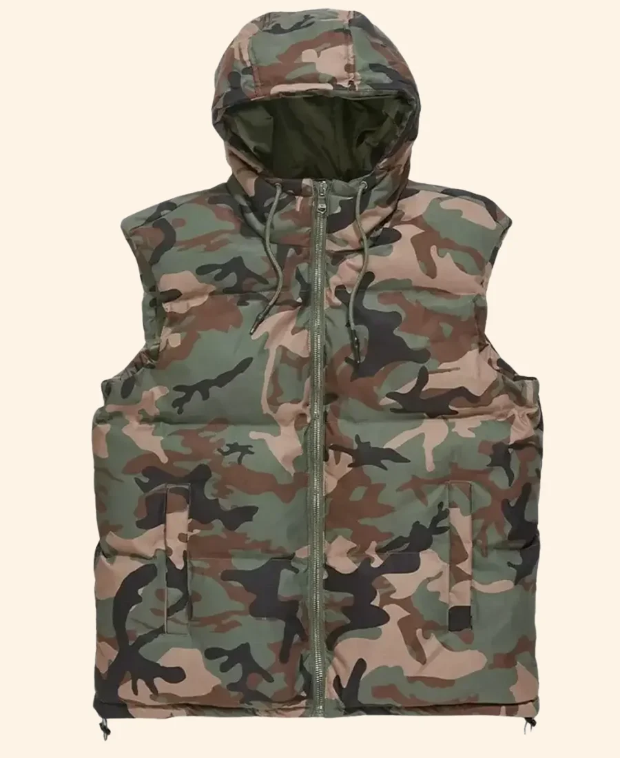 Bad Day Cameron Diaz Camo Vest Front