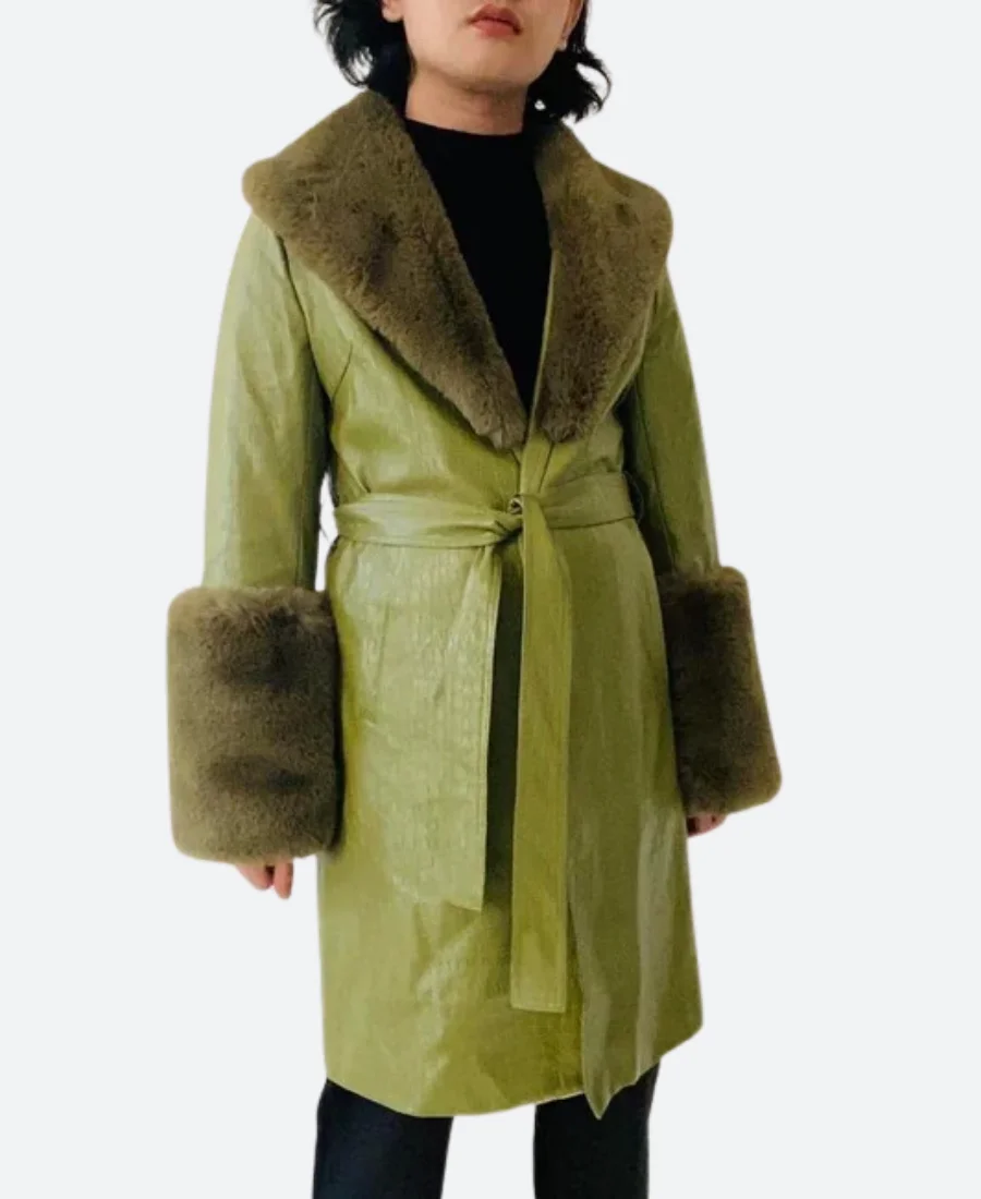 Bad Sisters S02 Eve Hewson Leather Coat