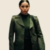 Ballerina 2025 Ana de Armas Trench Coat Front Image