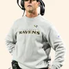 Baltimore Ravens John Harbaugh Sweatshirt Front Image