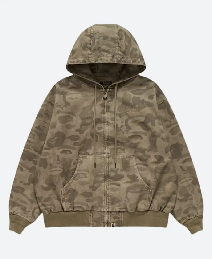 Bape x Kidsuper Solid Camo Jacquard Jacket