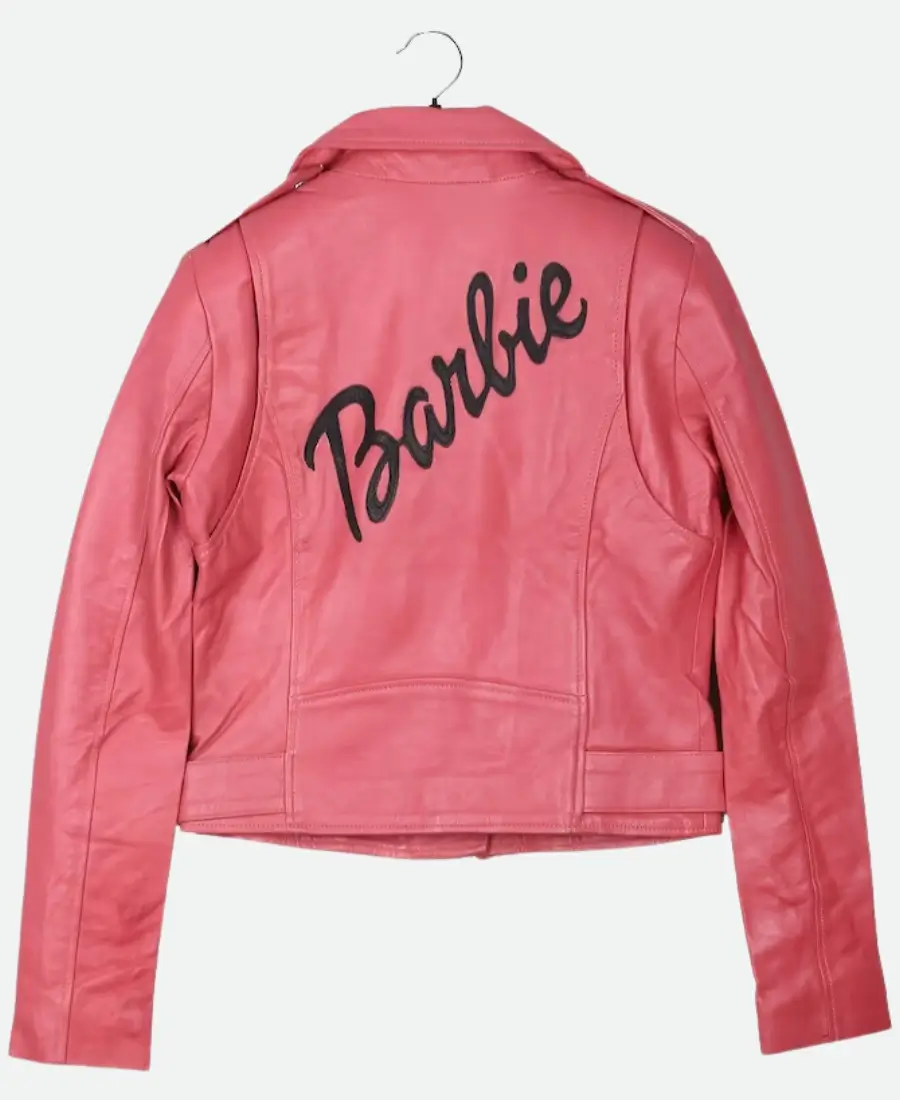 Barbie Pink Leather Jacket