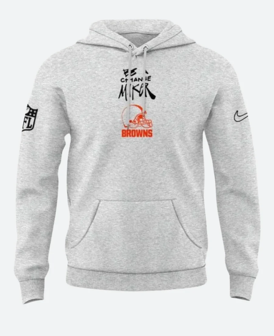 Be A Change Maker Cleveland Browns Hoodie