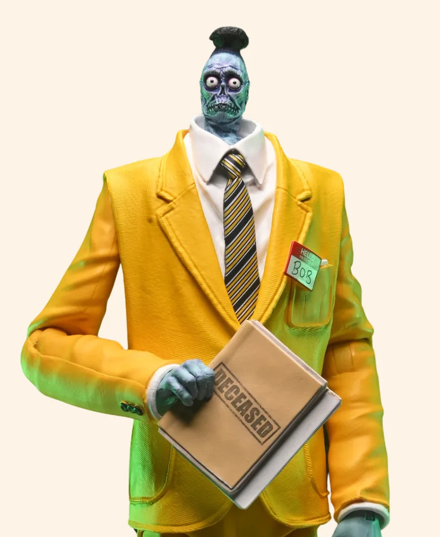 Beetlejuice Beetlejuice 2024 Bob The Shrinker Head Blazer Full Image