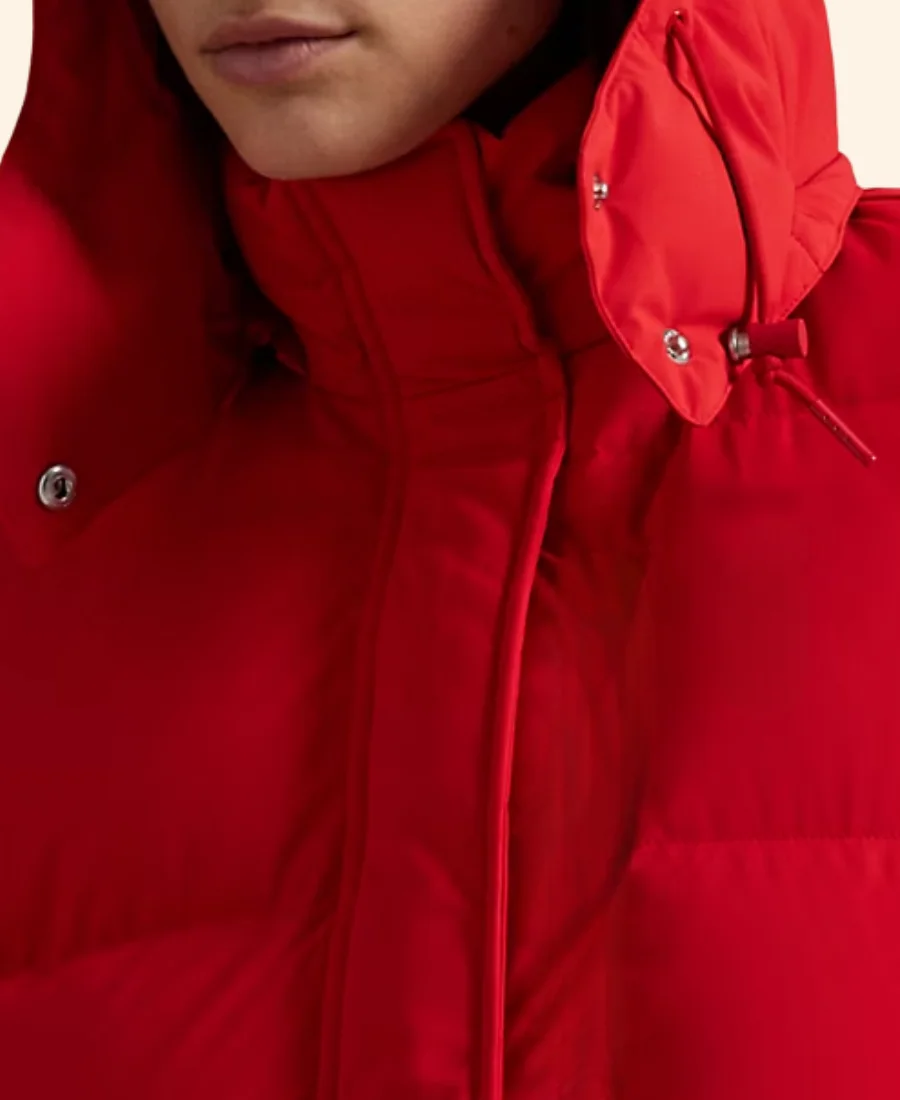 Best Christmas Ever Heather Sanders Puffer Jacket Collar Image