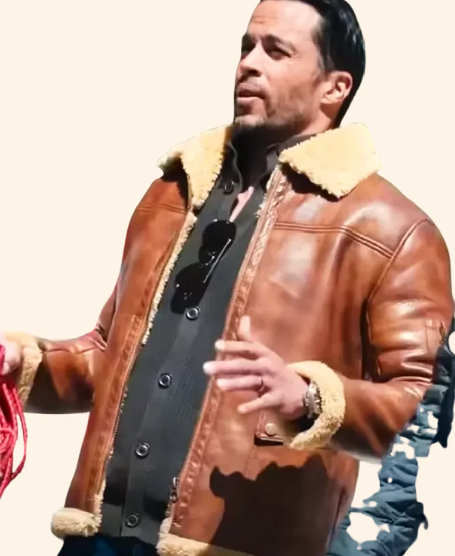 Best Christmas Ever Valentino Leather Jacket